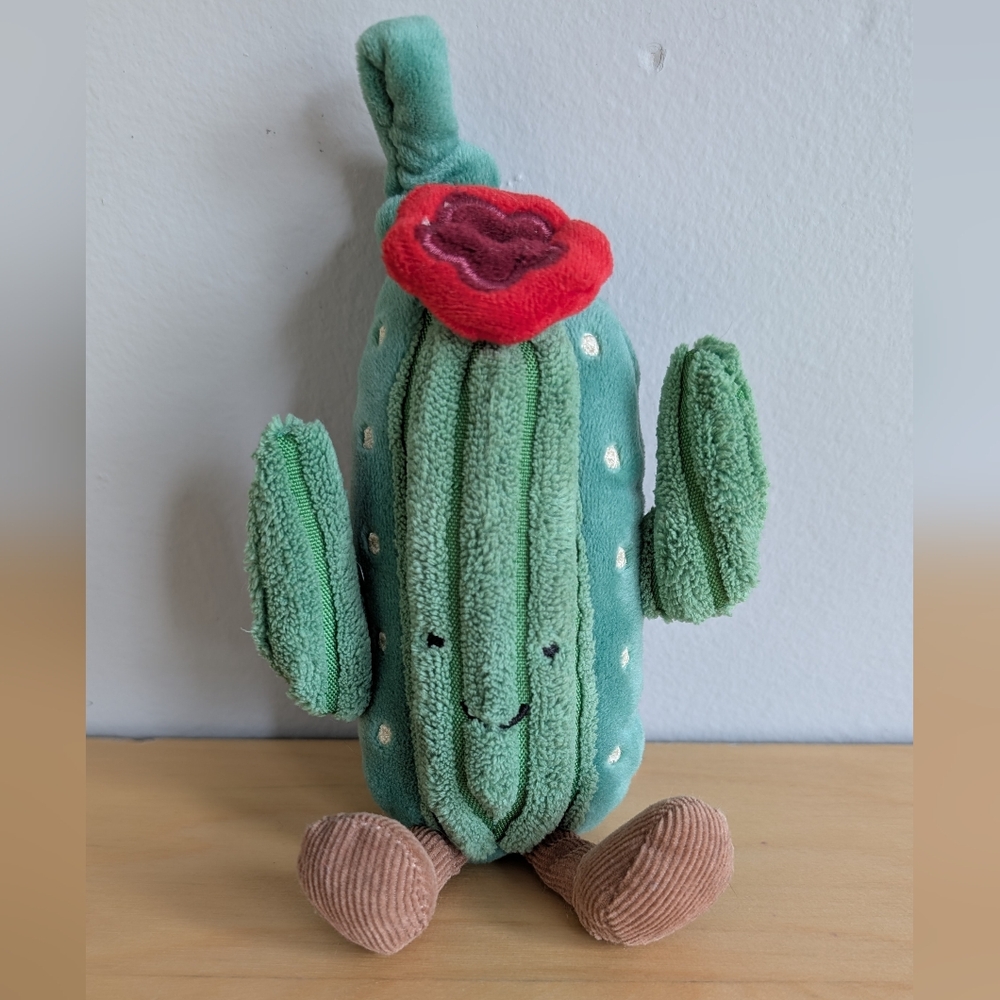 Jellycat | Aumsables Cactus Jiitter Toy (Missing Ring Clip)